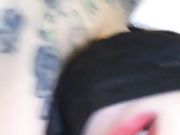 大姐就是霸气露脸奶子上都有纹身，大秀一多全裸极品大奶子真诱人