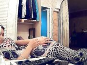 美女白领趁男友出差下班约男同事家中偷情 太能操了