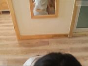 有钱老总带贴身秘书出差谈完公事之后开房啪啪秘书美乳美臀非常骚卫生间操到沙发再操到床上对白淫荡