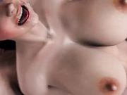 疯狂的女人来到酒吧被巨大野蛮的怪物爆肛门灌精