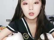 清纯小萝莉新人直播大秀 双人激情口交啪啪 十分诱人