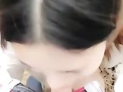 搭讪户外漂亮美女野战