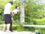 鸟语花香 约操身材不错的黑丝美腿制服学生妹纸郊外凉亭激情野战 多姿势穿着学生服就开操 回归自然的性爱