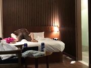 与X大漂亮女伴读性爱私拍流出 一顿烤肉就搞上床 后入怼操  黑白鲜明