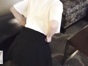 【Peach桃子】不穿内裤入职行政助理 遇到霸道上司露出母狗天性被调教后狠操