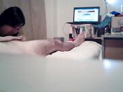 某师范大学英语老师离异大奶少妇与外教厮混到一起出租房做爱自拍