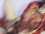 台湾SWAG系列高颜值美女COS性感圣诞小麋鹿被圣诞老爷爷啪啪嗲叫声刺激