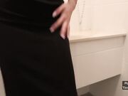 在廁所裡面快閃打炮結束後口爆